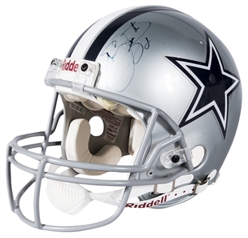 Emmitt Smith Signed Dallas Cowboys Full Size Helmet (JSA)